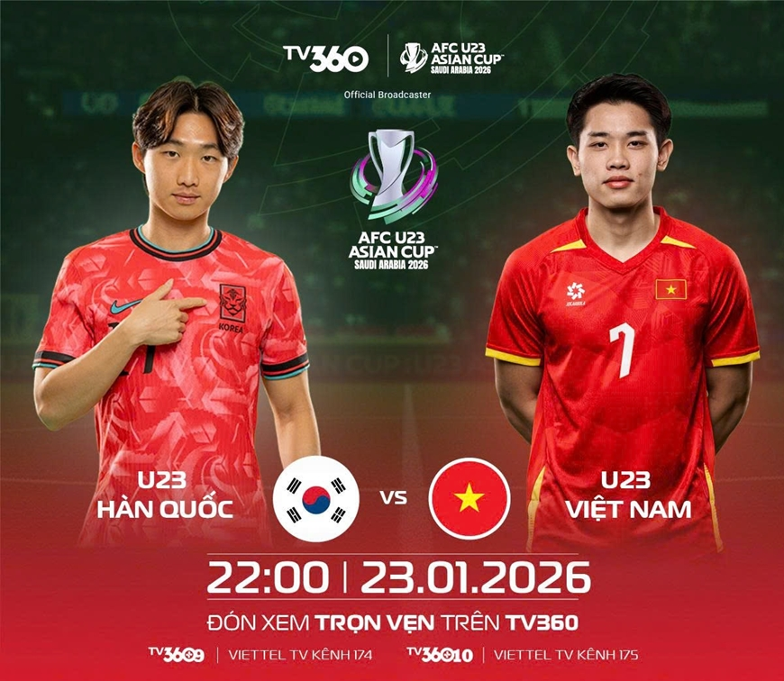 Link xem trực tiếp U23 Việt Nam và U23 Hàn Quốc